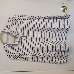 Talbots Hello Sarurday jersey top